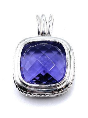 ROYAL CHOICES Retired Premier Designs Pendant - Purple - 2005 Catalog (5025)
